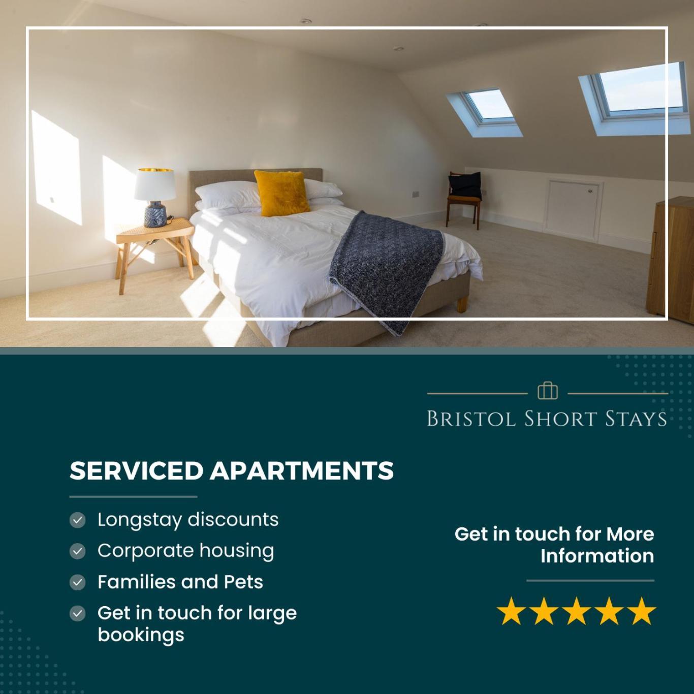 شقة Amazing New 3 Double Bed House In Staple Hill! بريستول المظهر الخارجي الصورة